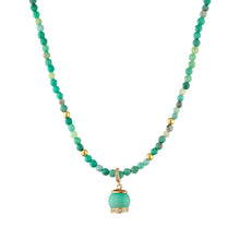 Carica l'immagine nel visualizzatore di Gallery, Collana Positano Verde Acqua con pietre naturali