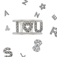 Carica l'immagine nel visualizzatore di Gallery, anello personalizzato