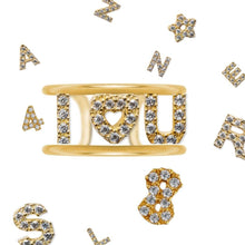 Carica l'immagine nel visualizzatore di Gallery, Anello Soulshine personalizzato in Argento 925 Dorato e Zirconi