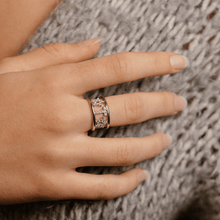 Carica l'immagine nel visualizzatore di Gallery, Anello Soulshine personalizzato in Argento 925 Dorato e Zirconi