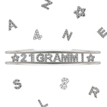 Carica l'immagine nel visualizzatore di Gallery, Bracciale Soulshine Rigido Personalizzato in Argento 925 e Zirconi