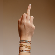 Carica l'immagine nel visualizzatore di Gallery, Bracciale personalizzabile argento e zirconi 21 Grammi Gioielli