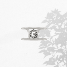 Carica l'immagine nel visualizzatore di Gallery, Anello Soulshine Donna Personalizzabile in Argento 925 e Zirconi Dorato e Bianco