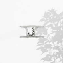 Carica l'immagine nel visualizzatore di Gallery, Anello Soulshine Donna Personalizzabile in Argento 925 e Zirconi Dorato e Bianco