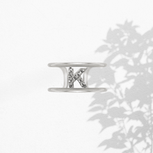 Carica l'immagine nel visualizzatore di Gallery, Anello Soulshine Donna Personalizzabile in Argento 925 e Zirconi Dorato e Bianco