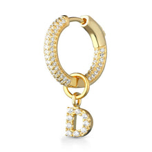 Carica l'immagine nel visualizzatore di Gallery, Orecchini Soulshine Argento 925 e Zirconi Dorato Personalizzabile