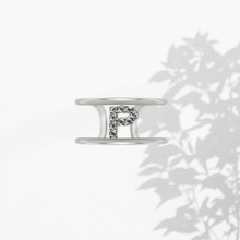 Carica l'immagine nel visualizzatore di Gallery, Anello Soulshine Donna Personalizzabile in Argento 925 e Zirconi Dorato e Bianco