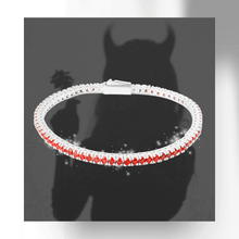Carica l'immagine nel visualizzatore di Gallery, Bracciale Tennis Frammenti in Argento 925 e Zirconi in Vari Colori