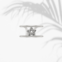 Carica l'immagine nel visualizzatore di Gallery, Anello Soulshine Donna Personalizzabile in Argento 925 e Zirconi Dorato e Bianco