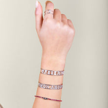 Carica l'immagine nel visualizzatore di Gallery, Bracciale Soulshine Rigido Personalizzato in Argento 925 e Zirconi