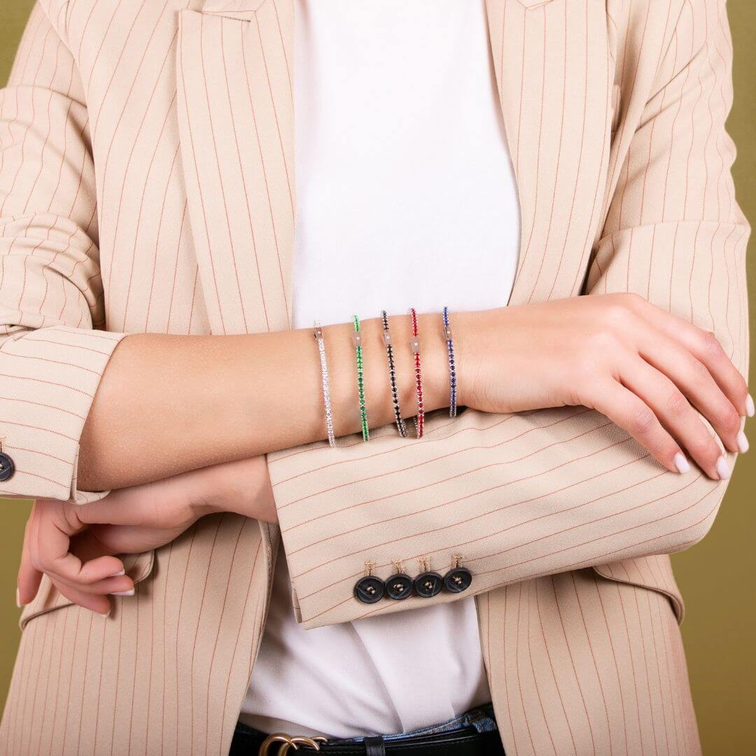 Fino a 57% su Bracciale Tennis Philip Jones realizzato con Fino a 57% su Bracciale Tennis Philip Jones realizzato con