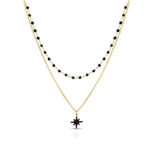 Carica l'immagine nel visualizzatore di Gallery, Collana Virtù in argento e zirconi con Ciondolo Rosa dei Venti