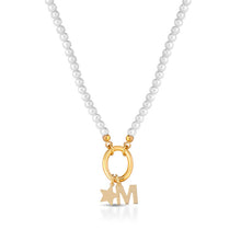 Carica l'immagine nel visualizzatore di Gallery, Collana Mediterraneo con Perle e Argento 925 Incontro Speciale Dorata o Bianca