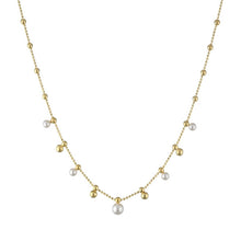 Carica l'immagine nel visualizzatore di Gallery, Collana Oceano con Perle Swarovski e Sfere