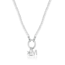 Carica l'immagine nel visualizzatore di Gallery, Collana Mediterraneo con Perle e Argento 925 Incontro Speciale Dorata o Bianca