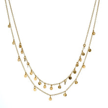 Carica l'immagine nel visualizzatore di Gallery, Collana Doppio Filo con Paillettes