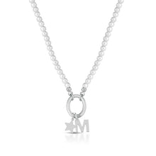 Carica l'immagine nel visualizzatore di Gallery, Collana Mediterraneo con Perle e Argento 925 Incontro Speciale Dorata o Bianca