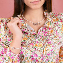 Carica l'immagine nel visualizzatore di Gallery, Collana Mediterraneo con Perle e Argento 925 con NOMI Dorata o Bianca