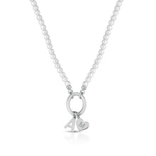 Carica l'immagine nel visualizzatore di Gallery, Collana Mediterraneo con Perle e Argento 925 Incontro Speciale Dorata o Bianca