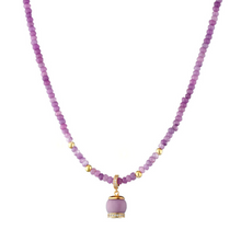 Carica l'immagine nel visualizzatore di Gallery, Collana Positano Glicine con pietre naturali