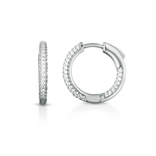 Carica l'immagine nel visualizzatore di Gallery, Orecchini Soulshine in Argento 925 e Zirconi a cerchio