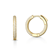 Carica l'immagine nel visualizzatore di Gallery, Orecchini Soulshine in Argento 925 e Zirconi a cerchio