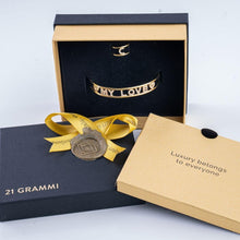 Carica l'immagine nel visualizzatore di Gallery, Bracciale Soulshine Rigido Personalizzato in Argento 925 e Zirconi Dorato